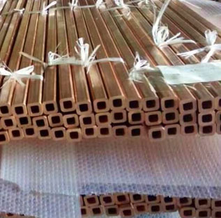 Copper Rectangle Tube