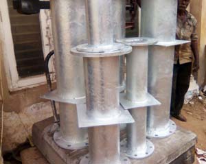 DN150 Stainless Steel Pipe Puddle Flange