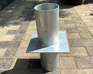 Mild Steel Puddle Flange