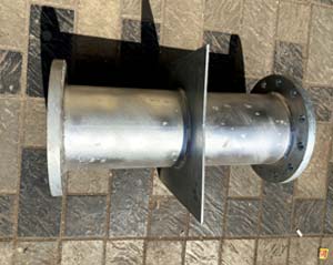 Nickel Alloys Puddle Flange